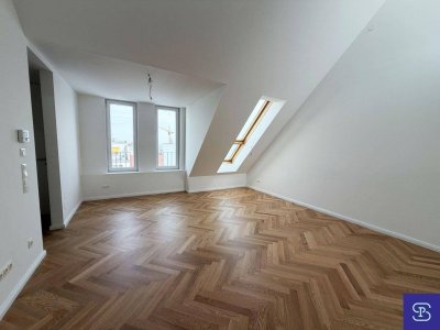 Moderne, sanierte 106m² DG-Wohnung mit Terrasse und Klima - 1150 Wien