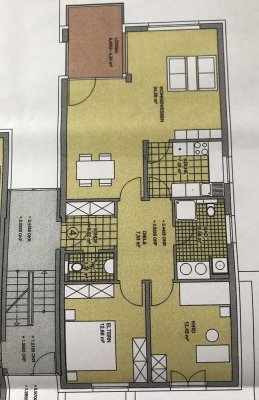 Schöne 3-Zimmer-Hochparterre-Wohnung mit Balkon in Braunschweig