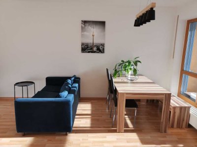 Vollmöblierte 2-Zimmer-Wohnung (56 m²) nahe TU – inkl. 2 Fahrräder