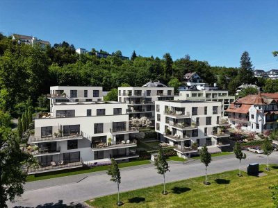 3 ZKB - Eigener Garten in südwest Lage mit Terrasse und 21m² Balkon