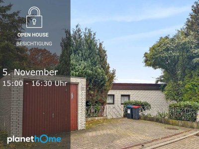 Sanierungsbedürftiger Bungalow auf großem Grundstück in toller Lage von Hagen-Reher Heide