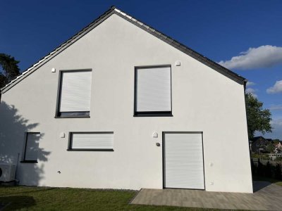 Passivhaus Doppelhaushälfte mit vier Zimmern und EBK in Deutsch Evern