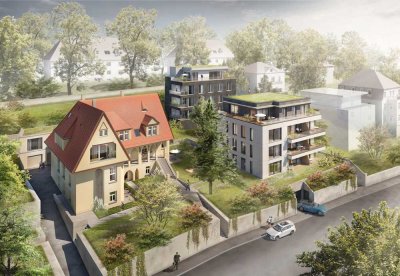 Neubau-2-Zi-Whg mit einmaligem Weitblick 
– Ein Projekt der Ambienta Bau Consult  – Baustart erfolg