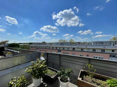 Träume werden wahr! Penthaus Maisonette nähe Uniklinik 3 ZKB plus Wintergarten