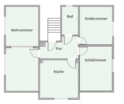 Modernisieren 3,5-Zimmer-Dachgeschosswohnung im Fleyer Viertel mit schönem Ausblick