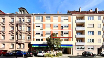 3-Zimmer-Wohnung mit Potenzial in Nürnberg-Maxfeld – leerstehend, sofort bezugsfrei