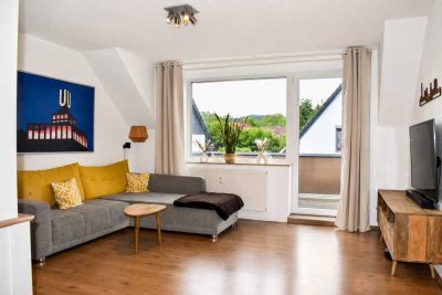Ideal für Familien: Helle Wohnung mit Garten, Carport und Garage in Dortmund-Kruckel
