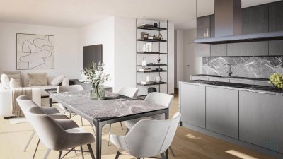 ~ NEUBAUPROJEKT - Moderne 2-Zimmerwohnung mit großem Balkon für entspanntes Wohnen - Provisionsfrei ~