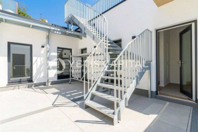 NEUBAUHIMMEL AUF ERDEN MIT EIGENEM INNENHOF + DACHTERRASSE UND ZWEI BÄDERN +PROVISIONSFREI+
