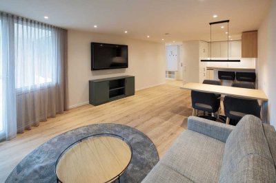 Möblierte moderne 2-Zimmer Wohnung mit Balkon im 2. OG in Freiburg-Zähringen