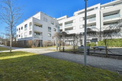 ProEigentum: Moderne 3-Zimmer-Garten-ETW in Bogenhausen, 67 m², mit Klima, Terrasse, TG-Stellplatz,