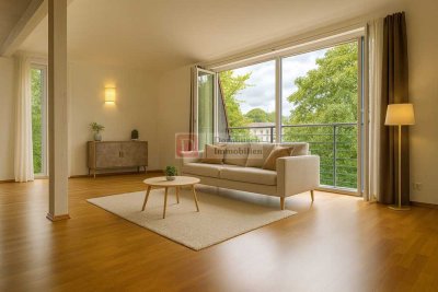 Top!! Lichtdurchflutete Galerie-Wohnung auf zwei Ebenen mit moderner Küche
