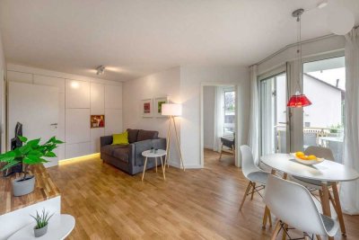 Helle möblierte 2-Zi-Wohnung im grünen Wiederitsch