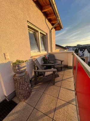 Penthouse mit 60 m² Dachterrasse, Kaminofen, TG-Stellplatz – barrierearm & provisionsfrei