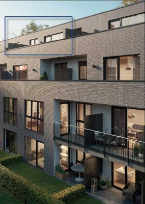 Helle 2-Zimmer Dachgeschosswohnung mit Terrasse in Hamburg-Schnelsen