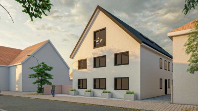 Gehobene 2-Zimmer-DG-Wohnung, KfW40 Neubau, Erstbezug