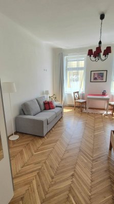 Helle möblierte Wohnung auf Zeit ° Kurzzeitapartment ° voll ausgestattet ° für Job oder Praktikum in Wien