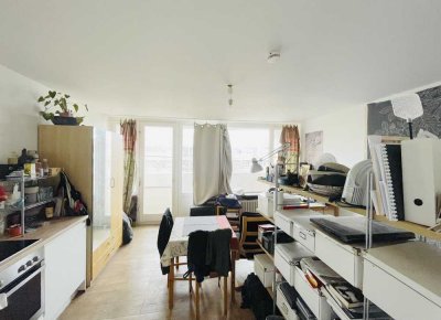 Helle 1-Zi-Wohnung inkl. Tiefgarage, zentral München-Pasing