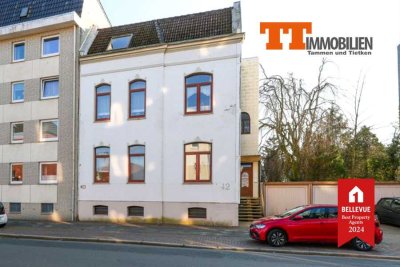 TT bietet an: Exklusive Gelegenheit  Wohnhaus mit Wasserblick in Wilhelmshavens Südstadt!