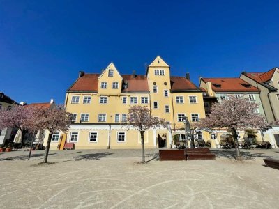 Charmante 3-Zi.-Whg. im historischen Altstadthaus am Sankt-Mang-Platz in Kempten
