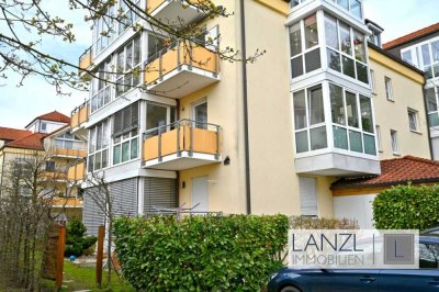 Glückstreffer - Hochwertige 2 Zi.-Wohnung mit FBH, Süd-Balkon und Wintergarten