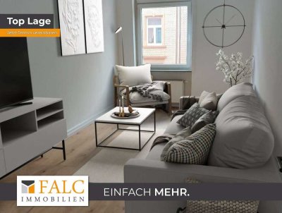 Provisionsfrei! 2 Zimmer Altbauwohnung im beliebten Stadtteil Bockenheim