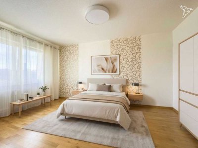 ERST RENDITE, DANN SELBST EINZIEHEN � Moderne Wohnung mit großem Balkon in Aschaffenburg!