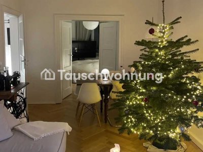 Tauschwohnung: 3 Zi Altbau/ EBK/ Balkon gg zentralen Altbau/ schöne DG
