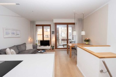 PROVISIONSFREI im Akazienkiez in Schöneberg : Exklusive 3-Zimmer Maisonette mit 2 Balkonen
