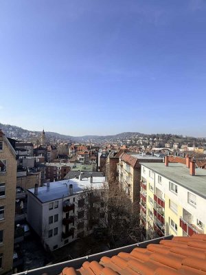 Genehmigtes DG-Potenzial im Herzen des Heusteigviertels – mit beeindruckendem Stuttgart‑Panorama