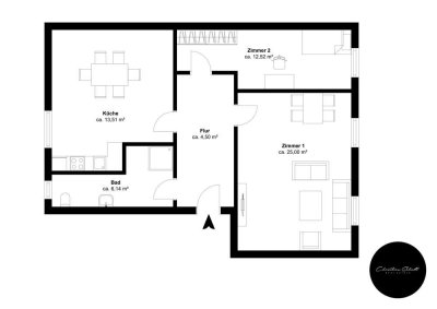hochwertige 2 Raum Wohnung +++TOP+++ in attraktiver Lage in Dessau nach Ihren Wünschen