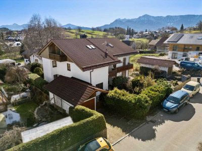 Murnau-Weindorf: Großzügige Doppelhaushälfte in ruhiger, erhöhter Lage