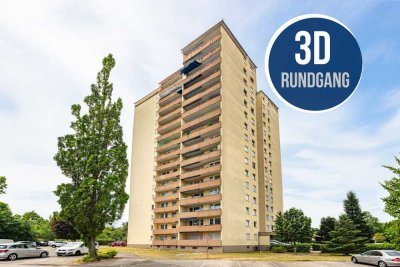 Maintal-Bischofsheim: Großzügige 3-Zimmer-Wohnung mit Süd-Balkon und Einbauküche in zentraler Lage