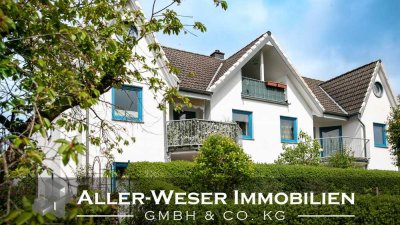 Verden | Attraktive 3-Zimmer-Wohnung mit Balkon und PKW-Stellplatz in zentraler Lage