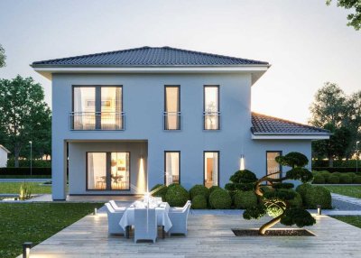 Mediterrane Stadtvilla mit Premiumausstattung und Außenlounge in Plau Am See