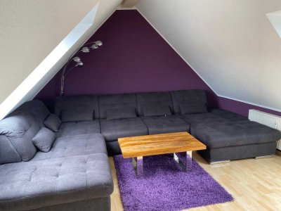 Helle 3,5-Zimmer Maisonette-Wohnung (über 2 Stockwerke)  mit Balkon in Stuttgart-Stammheim