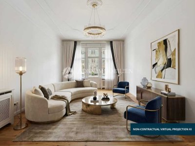 Stuck, Dielen & Flügeltüren: Altbau-Juwel in begehrter Seitenstraße am KuDamm!