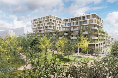 Hof am Park - Gemütliche 2-Zimmer-Wohnung mit einer Raumhöhe von 3,24 m und Süd-Garten - Top 2.1