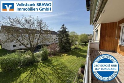 Ruhige Wohnung mit sonnenverwöhnter Loggia