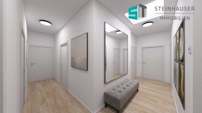 Exklusiv - 4-Zimmer Dachgeschosswohnung mit Dachterrasse und Traumaussicht in Kirchzarten!
