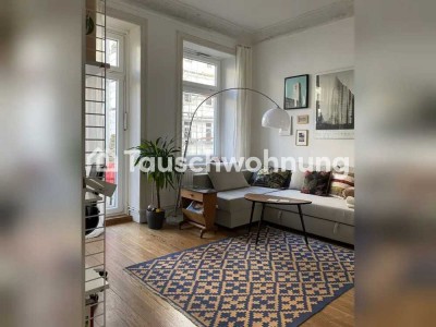 Tauschwohnung: Wunderschöne 3- Zimmer Altbauwohnung in Hoheluft