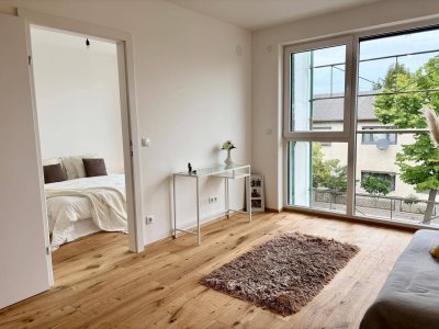 Charmante 2-Zimmer Loggiawohnung für Singles oder Paare - Erstbezug - Photovoltaik