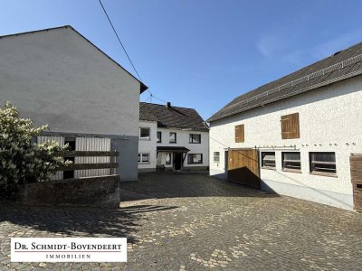 Bauernhaus mit großen Ställen und Weideland direkt am Haus!