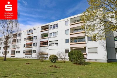 Bremen-Arbergen: 3 Zimmer- Eigentumswohnung mit Garageneinstellplatz in ruhiger Lage