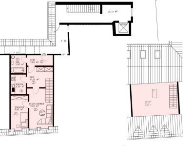 Geschmackvolle, gepflegte 3-Zimmer-Maisonette-Wohnung im Zentrum von Schrobenhausen