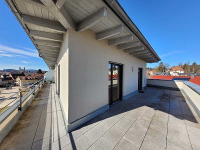 Gepflegte, barrierefreie Penthousewohnung mit Bergblick