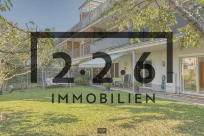 226 Immobilien: VOLDERS: Gepflegte 4-Zimmer-Wohnung + Terrasse + großer Garten + TG-AP + AP im Freien