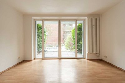 Sanierte 2-Zimmerwohnung mit sonniger Terrasse und Gartennutzung frei ab 1. März 2026