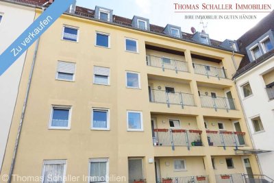 BEZUGSFREI ! Kernsanierte  möblierte 2 Zimmer-Wohnung 54m² mit Aufzug, EBK im Herzen von Nürnberg