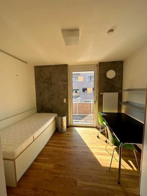 Modernes, voll möbliertes (Studierenden-) Apartment auf der ERBA-Insel